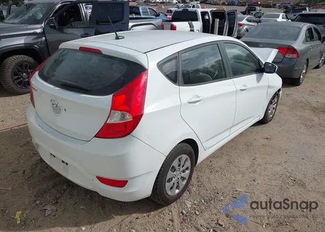 2016 Hyundai Accent Se z USA, uszkodzony, nr VIN KMHCT5AEXGU246032